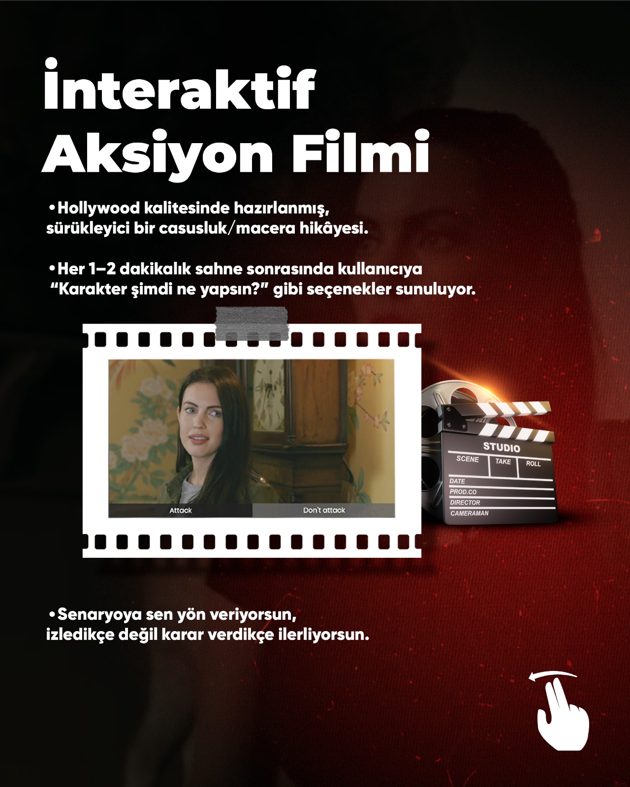 Olive Green interaktif aksiyon filmi